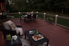 Apple Ridge | Outdoor living area by The Decksperts | Springfield MA